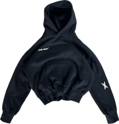 starboy hoodie - black