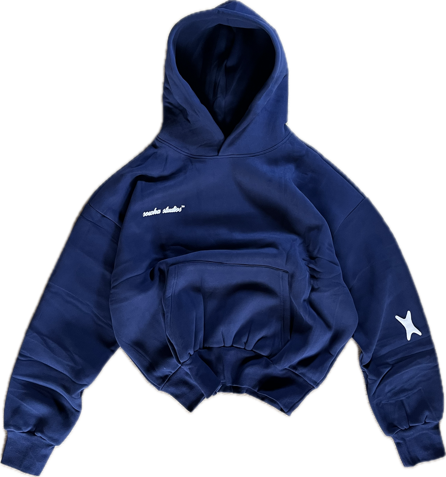 starboy hoodie - navy blue